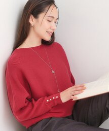 DRESKIP（ドレスキップ） ニット セーター 「洗濯機可/体型カバー」お
