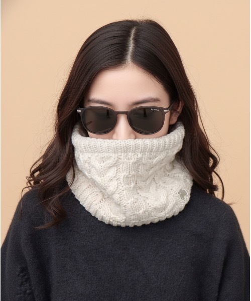 moz（モズ） ネックウォーマー スヌード MOZ / ケーブルネック