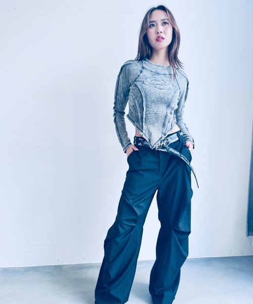 トップス TK アソートロゴTシャツ【接触冷感/防シワ/吸水速乾/UVケア/洗濯機OK