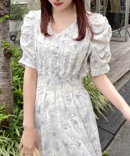 NOMAE（ノーマエ） 半袖ワンピース FREE ブルー系その他 レディース