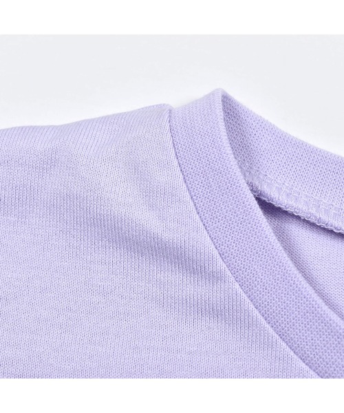 「BeBe」 「KIDS」半袖ワンピース 150 グレー キッズ_画像7