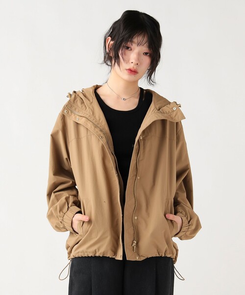 デミリクスビームス　ナイロン　ブルゾン　フード　ジャケット　美品　キャメル Demi-Luxe BEAMS》のブルゾン｜ビームス 熊本｜BEAMS