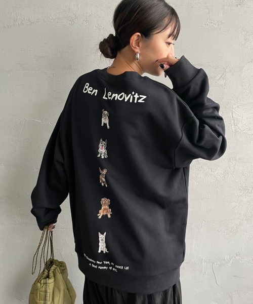 トレーナー スウェット 「BEN LENOVITZ/ベン レノビッツ」 DOG SMALL