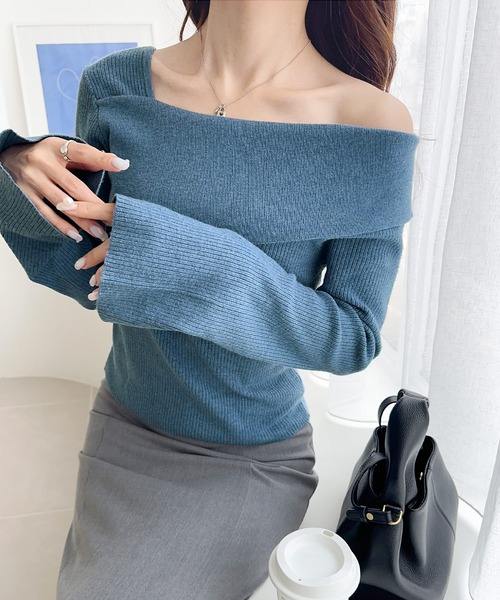 「mily bilet」 長袖ニット X-LARGE アイボリー レディース_画像8