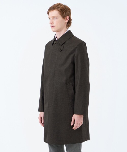 MACKINTOSH PHILOSOPHY ステンカラーコート 42 ブラック MACKINTOSH PHILOSOPHY（マッキントッシュフィロソフィー） ステン