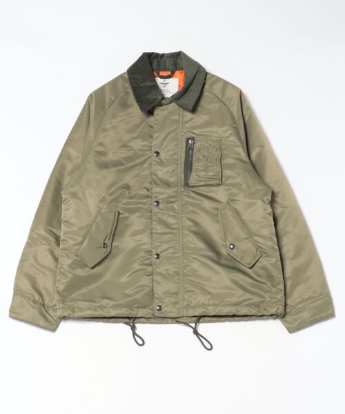 HOUSTON（ヒューストン） ミリタリージャケット モッズコート ナイロン