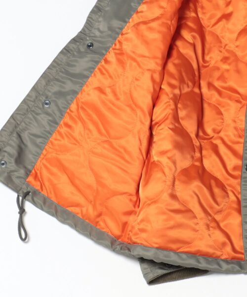 HOUSTON（ヒューストン） ミリタリージャケット モッズコート ナイロン