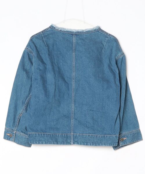 ★新品未使用★エレンディーク　ワイドスリーブデニムジャケット ELENDEEK（エレンディーク）の「ワイドスリーブデニムジャケット