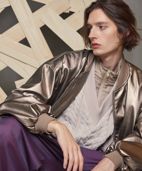 MAISON SPECIAL（メゾンスペシャル） ブルゾン 1 ブラック メンズ