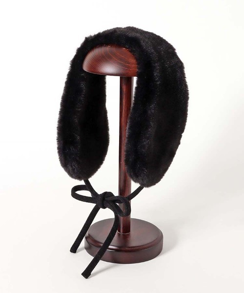 Bleu Bleuet（ブルーブルーエ） 耳当て イヤーマフ 2WAYファーイヤマフ