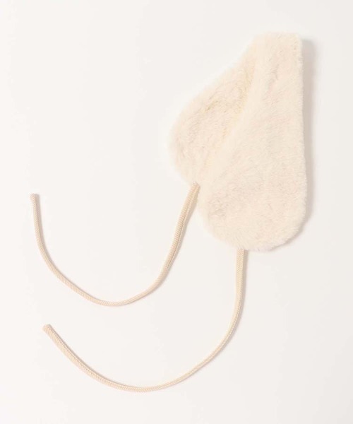 Bleu Bleuet（ブルーブルーエ） 耳当て イヤーマフ 2WAYファーイヤマフ