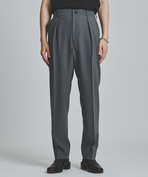 「CITY」 スラックス 3 ライトグレー メンズ_画像4