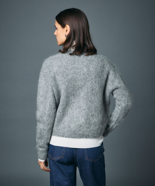 N.O.R.C ニット セーター アルパカシャギーニットプルオーバー