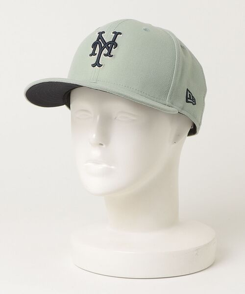 NEW ERA（ニューエラ） キャップ 7 1/2 グリーン メンズ : ZOZOTOWN