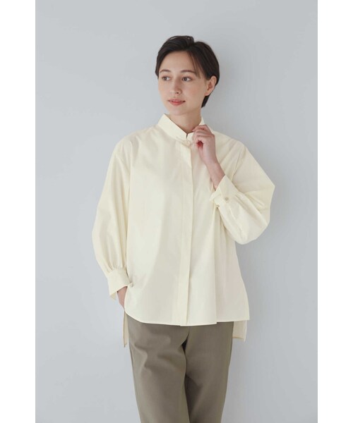 「human woman」 7分袖ブラウス MEDIUM ホワイト系その他 レディース_画像5