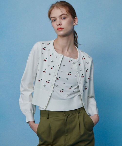 LOULOU WILLOUGHBY（ルルウィルビー） カーディガン 「LOULOU