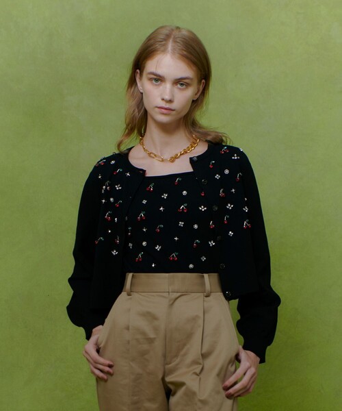 LOULOU WILLOUGHBY（ルルウィルビー） カーディガン 「LOULOU