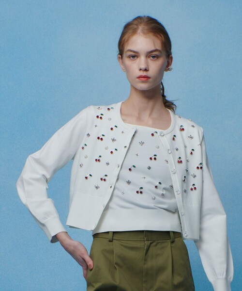 LOULOU WILLOUGHBY（ルルウィルビー） カーディガン 「LOULOU