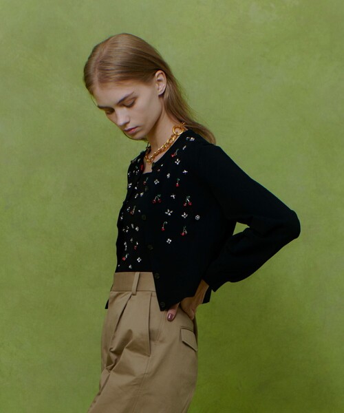 LOULOU WILLOUGHBY（ルルウィルビー） カーディガン 「LOULOU