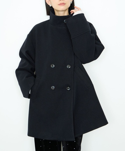 美品 プランテーション スタンドカラー ロング丈 ダウン コート◆ブラック プランテーション ダウンコート スタンドカラー ロングコート グレー M