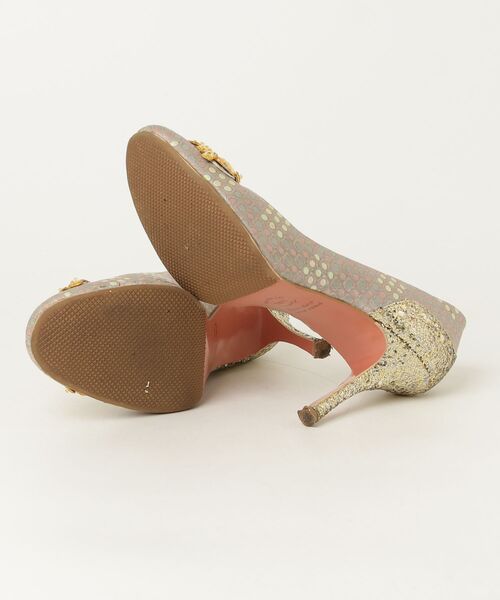 「PEPITA D'ORO」 パンプス 24.5cm ピンク レディース_画像3