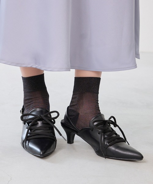 「menue」 パンプス LL アイボリー レディース_画像7