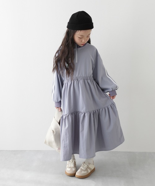 「devirock」 「KIDS」長袖ワンピース 160cm スミクロ キッズ_画像4