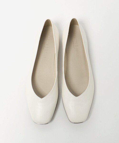 Odette e Odile ソフトVカット　フラット ODETTE E ODILE（オデット エ オディール） パンプス ソフトVカット