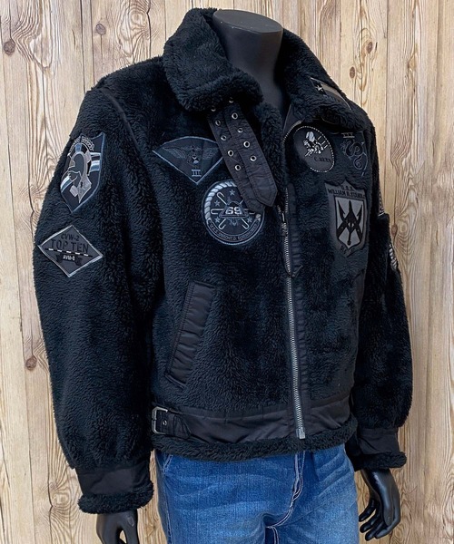 AVIREX（アヴィレックス） ライダースジャケット L オフホワイト