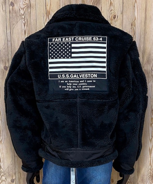 AVIREX（アヴィレックス） ライダースジャケット L オフホワイト