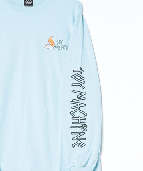 「TOY MACHINE」 長袖Tシャツ M ブラック メンズ_画像3