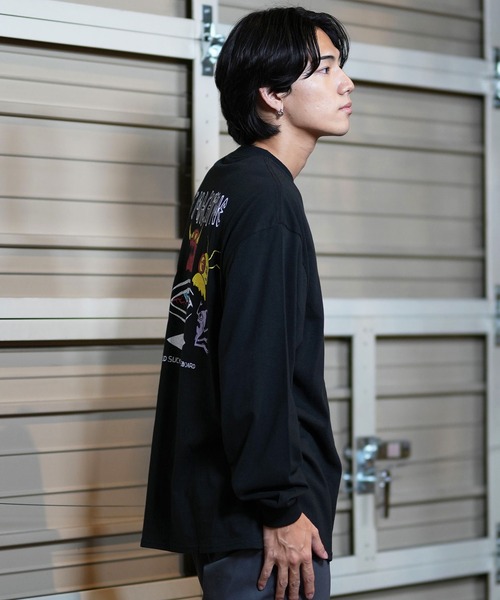 「TOY MACHINE」 長袖Tシャツ M ブラック メンズ_画像7