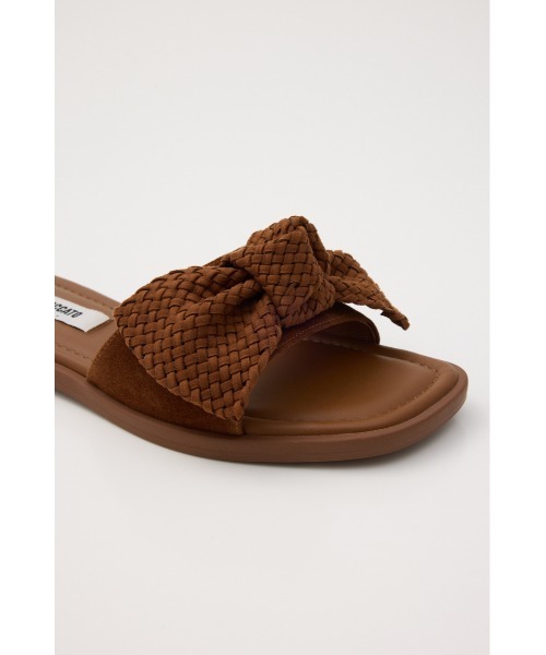 「STACCATO」 フラットサンダル 22.5cm ダークブラウン レディース_画像7
