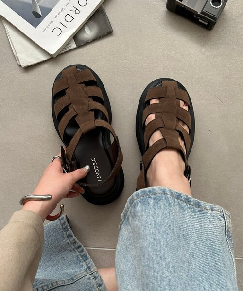 シューズ グルカサボシューズ レディースの画像