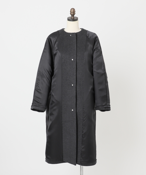 Spick＆Span（スピック アンド スパン） ノーカラーコート コート