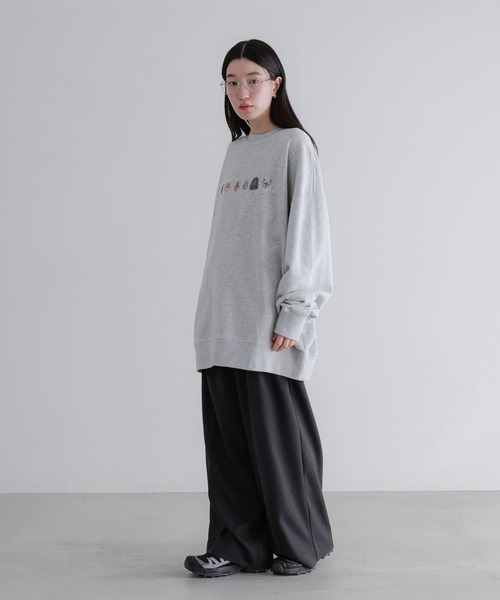 LOWRYS FARM ローリーズファーム　yuw ユニセックス　スウェット 楽天市場】【SALE／30%OFF】UNISEX SWEATプルオーバー yuw ローリーズ