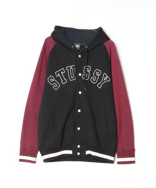 STUSSY（ステューシー） ジャケット L ブラック レディース : ZOZOTOWN