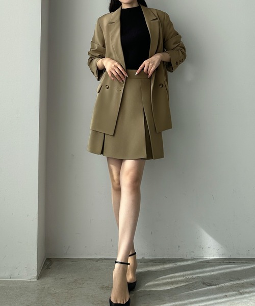 「Louere」 キュロット MEDIUM アイボリー レディース_画像7