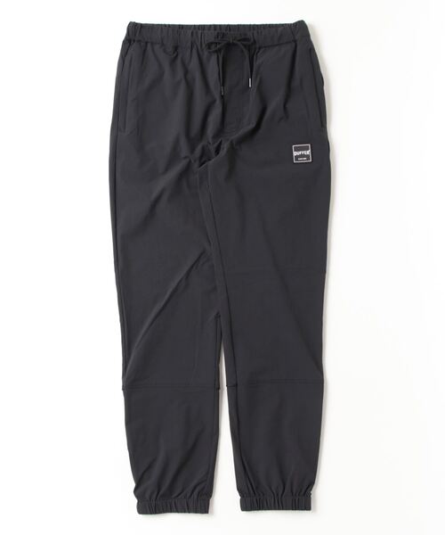 「The DUFFER of ST.GEORGE」 イージーパンツ - ブラック メンズ The DUFFER of ST.GEORGE」 チノパンツ LARGE ブラック メンズ DUFFER of ST.GEORGE」 イージーパンツ  X- 