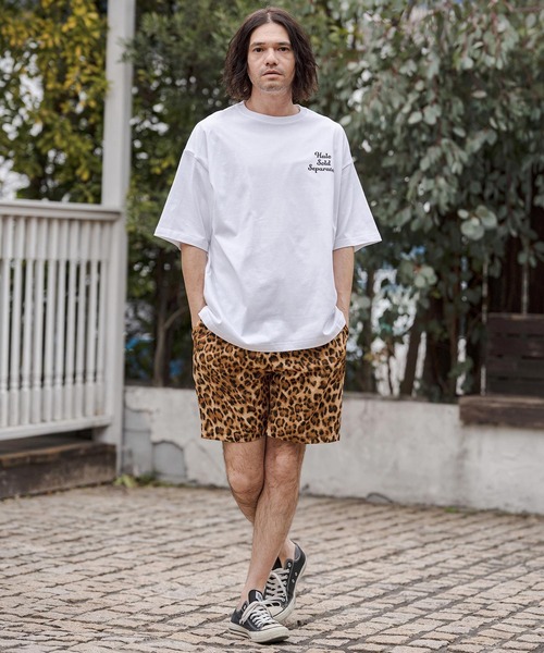 CAMBIO（カンビオ） パンツ mp14672-Leopard Switch Short Pants