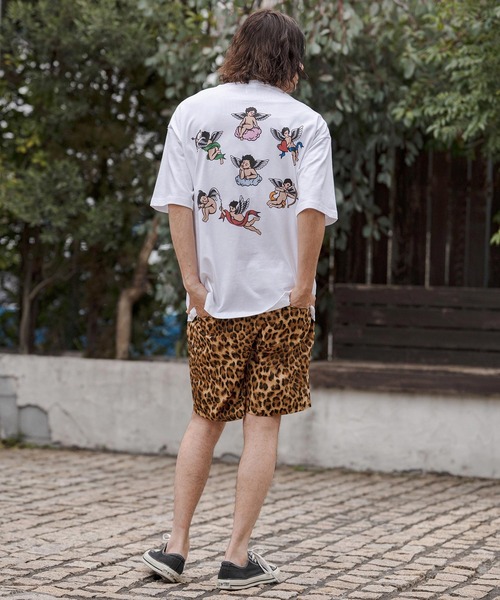 CAMBIO（カンビオ） パンツ mp14672-Leopard Switch Short Pants