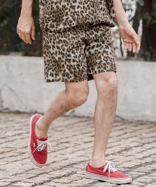 CAMBIO（カンビオ） パンツ mp14672-Leopard Switch Short Pants