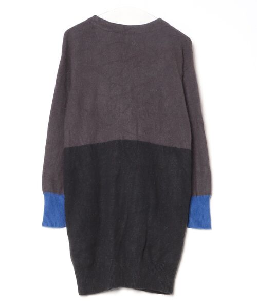 「cat's TSUMORI CHISATO」 ニットカーディガン 2 グレー レディース_画像2