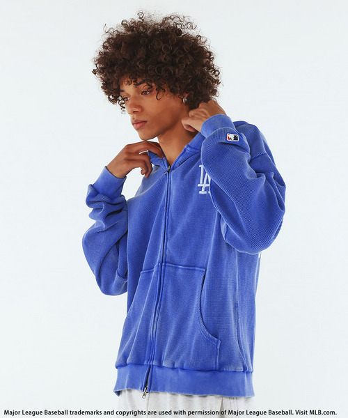 BACK TO THE FIELD パーカー 「MLB」Thermal Zip Hoodie メンズ