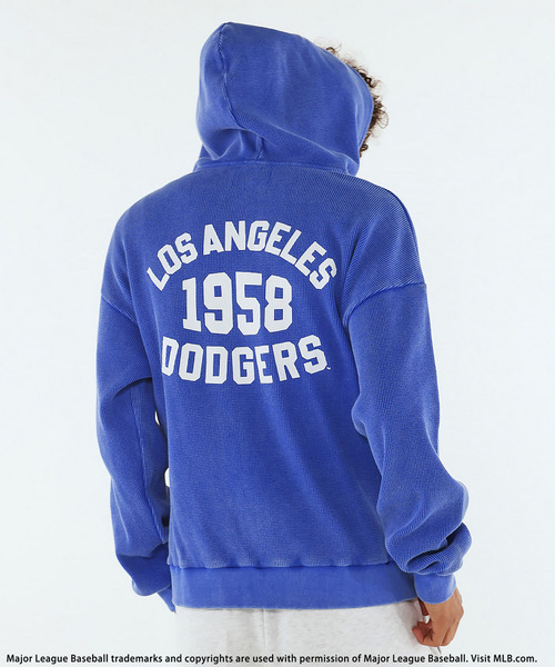 BACK TO THE FIELD パーカー 「MLB」Thermal Zip Hoodie メンズ