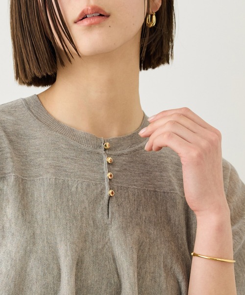ROPE'（ロペ） tシャツ LEVITA ティアードフリルニットプルーオーバー