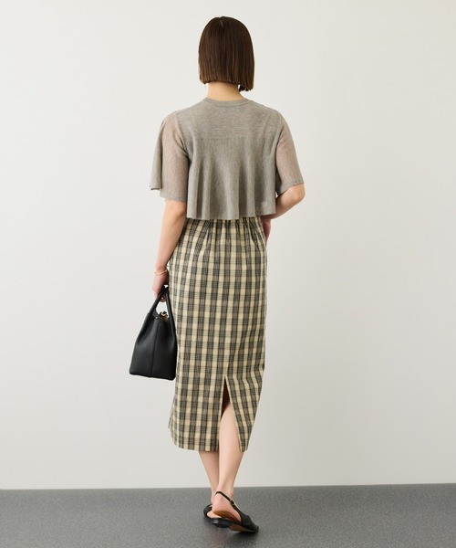 ROPE'（ロペ） tシャツ LEVITA ティアードフリルニットプルーオーバー