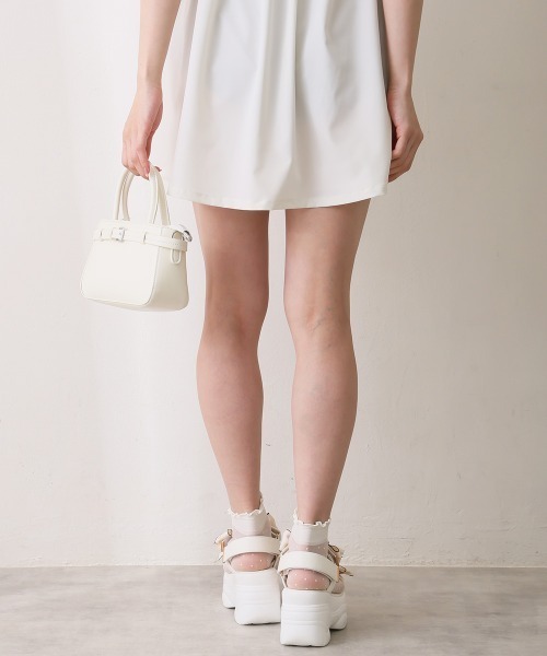 DEMETER（デメテル） 厚底 スポーツサンダル サンダル 夏 厚底 リボン
