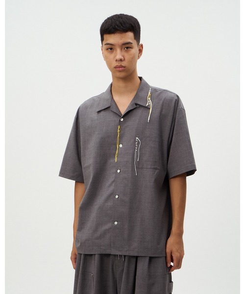 DISCOVERED（ディスカバード） シャツ SUMMER WOOL LOOPING SHIRTS