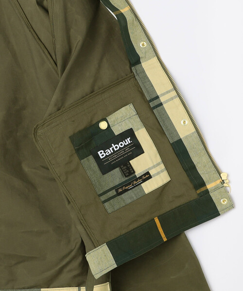 ブルゾン アウター Barbour/バブアー medland showerproof jacket/メドランド シャワー プルーフ ジャケットの画像